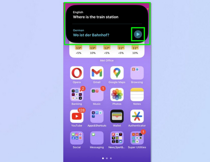 蓬莱镇apple维修支持如何使用iPhone15Action按钮设置翻译 