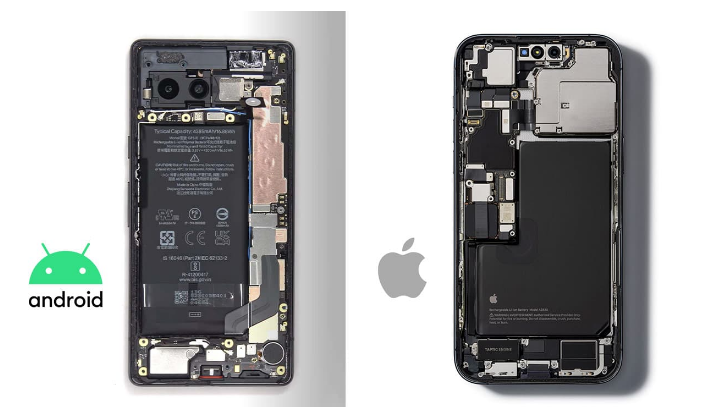 蓬莱镇apple维修服务分享iPhone内部构造为什么比安卓更精致 