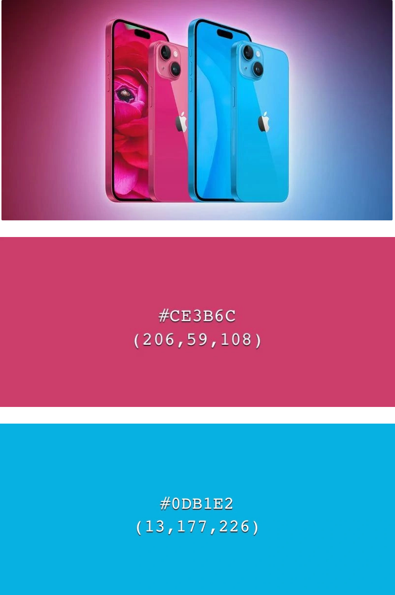 蓬莱镇苹果维修网点分享iPhone 15 系列手机有哪些配色 